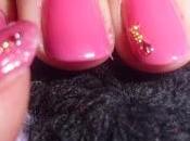 Manicura, color rosa,