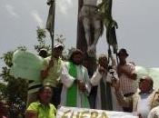 Marchan contra explotación minera Cordillera Central.