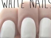 white nails