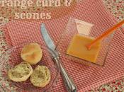 british!!! Orange curd scones