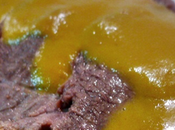 Carne salsa verduras
