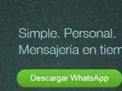 Futuro está aquí: Whatsapp