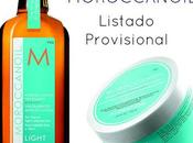 Listado Provisional Sorteo Moroccanoil