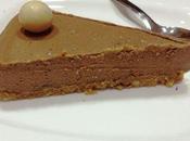 Tarta chocolate queso pasos
