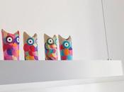 Búhos crafts.