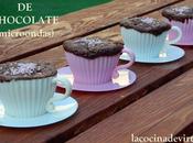 MAGDALENAS CHOCOLATE (microondas)