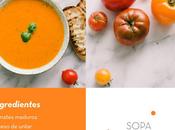 Sopa tomate albahaca