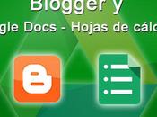Blogger Google Docs hojas cálculo