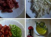 Cocina fácil sana: ternera pimientos salsa soja