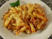 Macarrones quinoa boloñesa. Penne Ragu alla Bolognese) lactosa