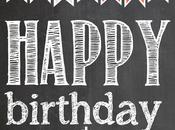 Imprimibles: Cumpleaños