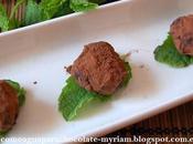 Trufas chocolate menta