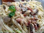 Tallarines salsa gorgonzola