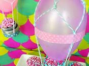 mesa dulce decorada globos