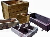 Alegres Jardineras Madera Para Jardín