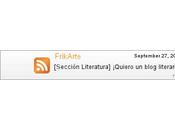 [Sección Literatura] ¡Quiero blog literario!