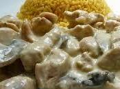 Pollo champiñones