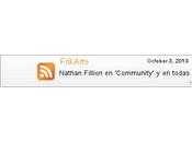 Nathan Fillion ‘Community’ todas partes
