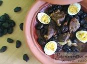 Tajine ternera ciruelas, receta tradicional celebraciones marroquíes