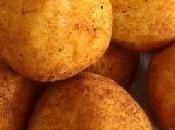 Bolas arroz queso