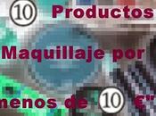 "Mis Productos Maquillaje menos 10€"