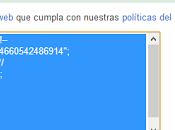 Parsear codigo anuncio adsense para colocarlo dentro plantilla blog