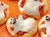 Mini pizzas fantasma