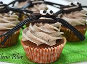 Cupcakes-Araña para Halloween Cupcakes Oreo cualquier año)