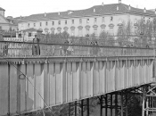 Fotografías antiguas: viaducto original Calle Bailén