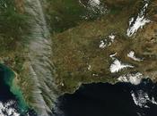 Andalucía vista desde espacio