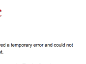 Gmail: problemas acceso Error