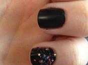 Manicura: Matte Glitter