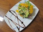 Ensalada naranja piñones