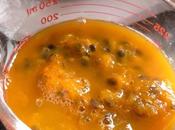 cuadrados maracuyá para jengibre