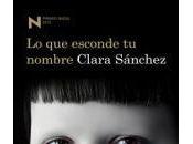 esconde nombre (Clara Sánchez)