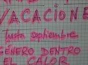 Cerrado vacaciones
