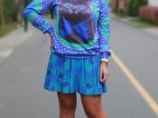 Looks Combinando estampados Gato Psicodélico