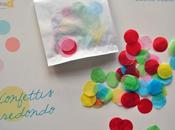 Confettis colores...