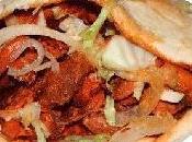 Kebab pollo casero