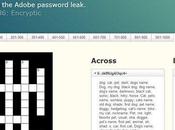 Crean juego palabras cruzadas contraseñas hackearon Adobe