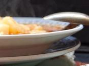 Estofado patatas tiras calamar