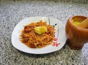Fideua chorizo