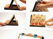 Caballetes cajas pizzas