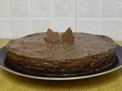 Tarta caqui chocolate lactosa