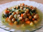 Garbanzos verduras