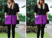 Purple skirt