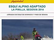 Jornadas Esquí alpino Adaptado Pinilla