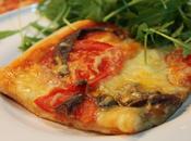 Pizza Mozzarella, tomates anchoas