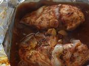 Pollo jugoso salsa soja film plata)