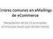 Errores comunes emailings ecommerce